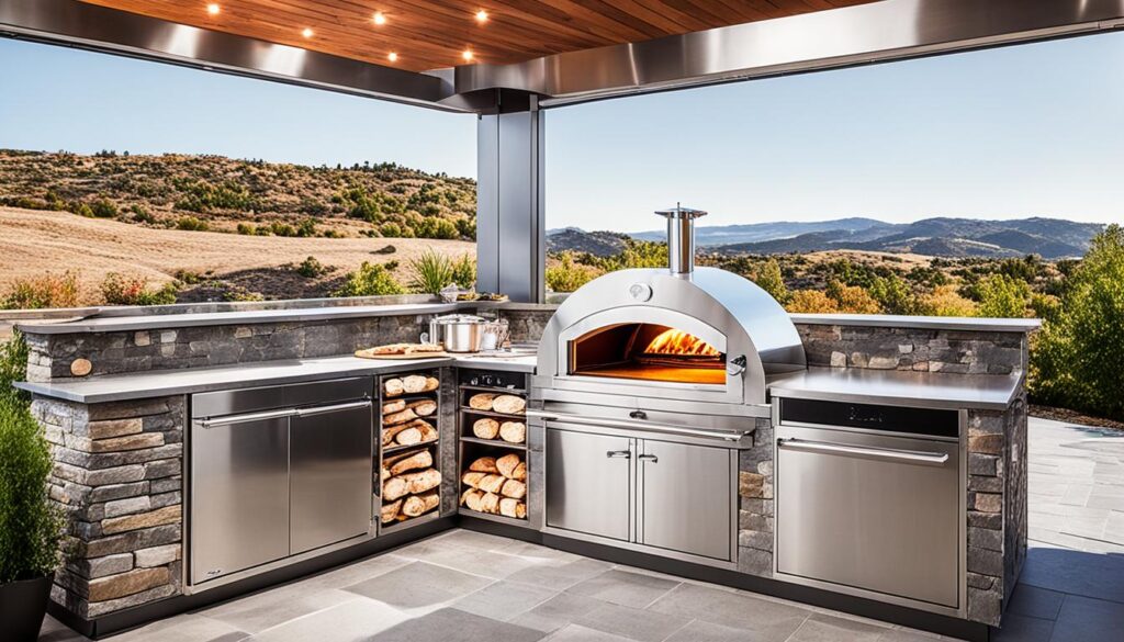 Alfresco Pizza Oven Plus in Showroom