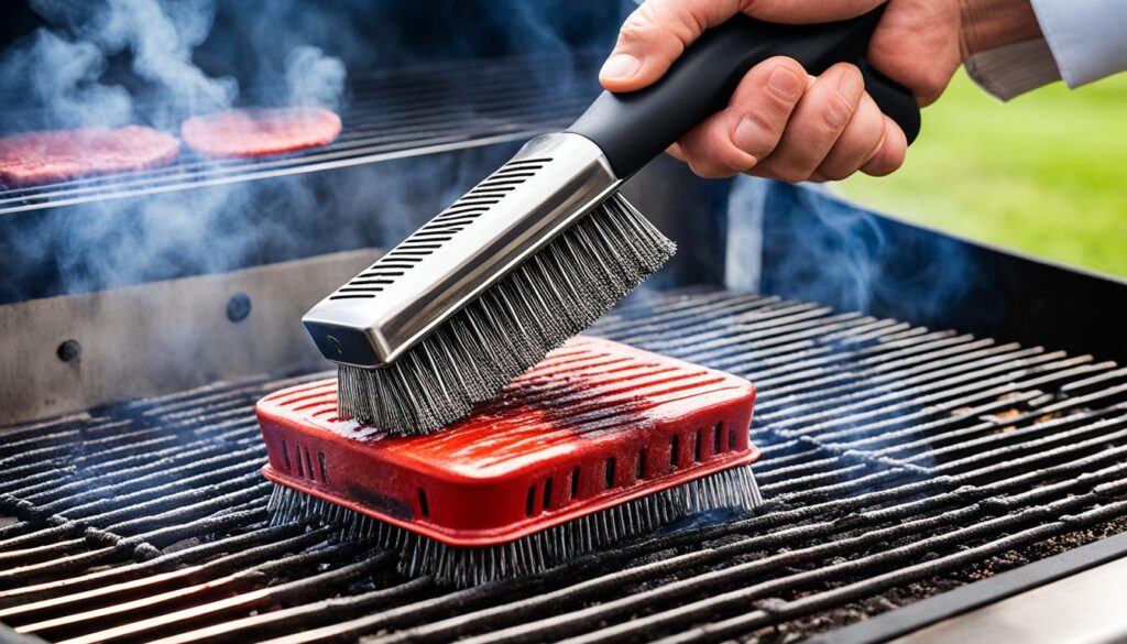 BBQ grill brush