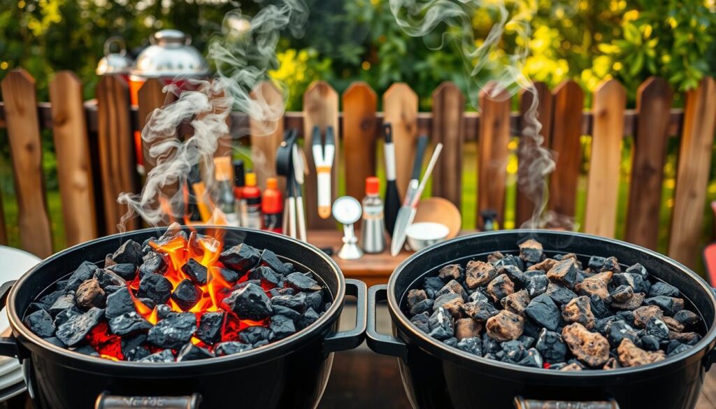 BBQ heat control comparison