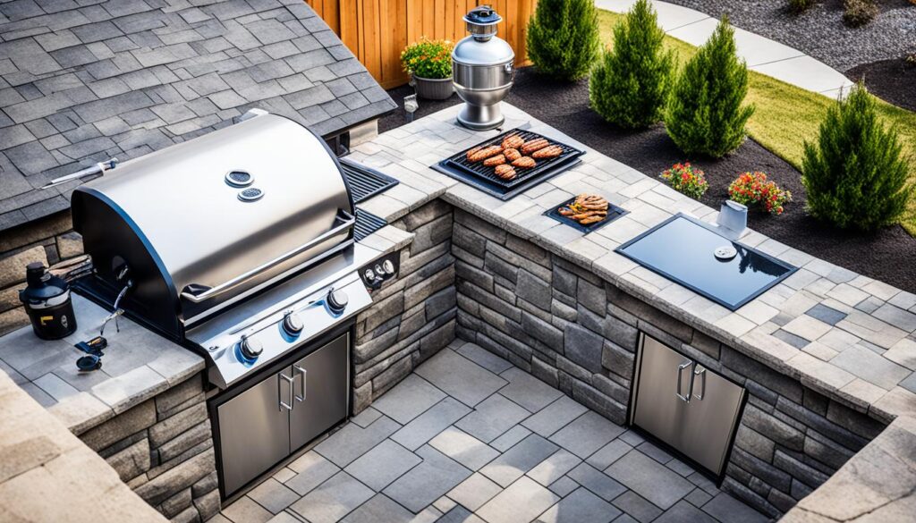 Built-In Natural Gas Grill Installation