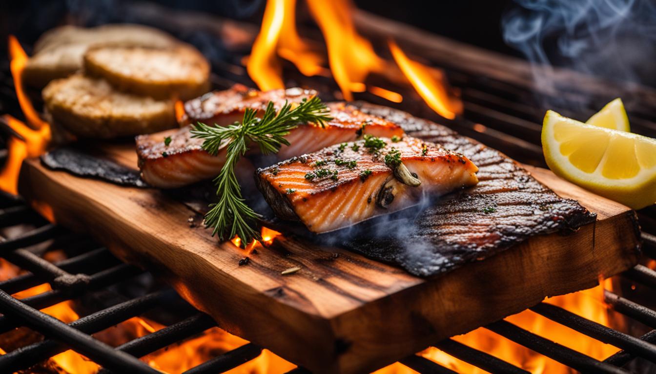 Cedar Plank Grilling: Infusing Smoky Flavor into Fish and Seafood