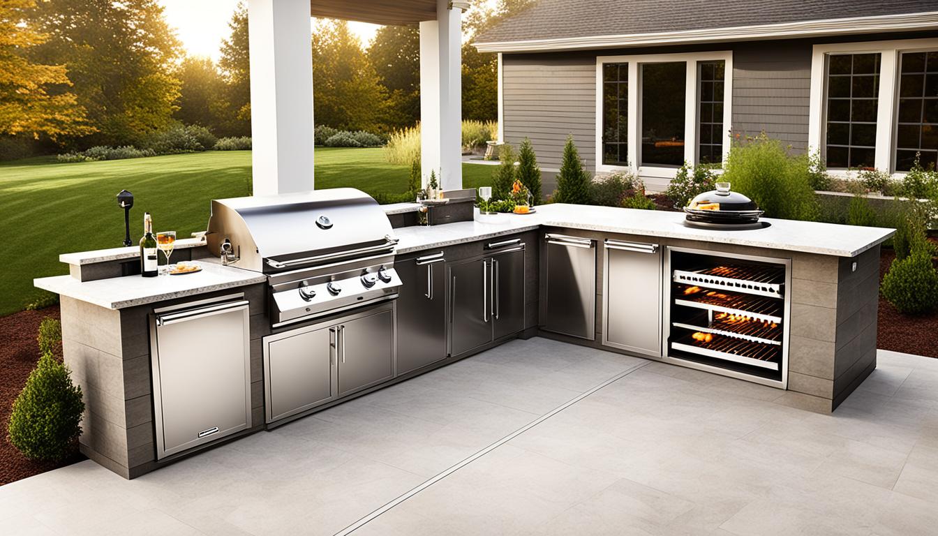 Elevate Your Outdoor Kitchen: Built-In Grill Design Ideas