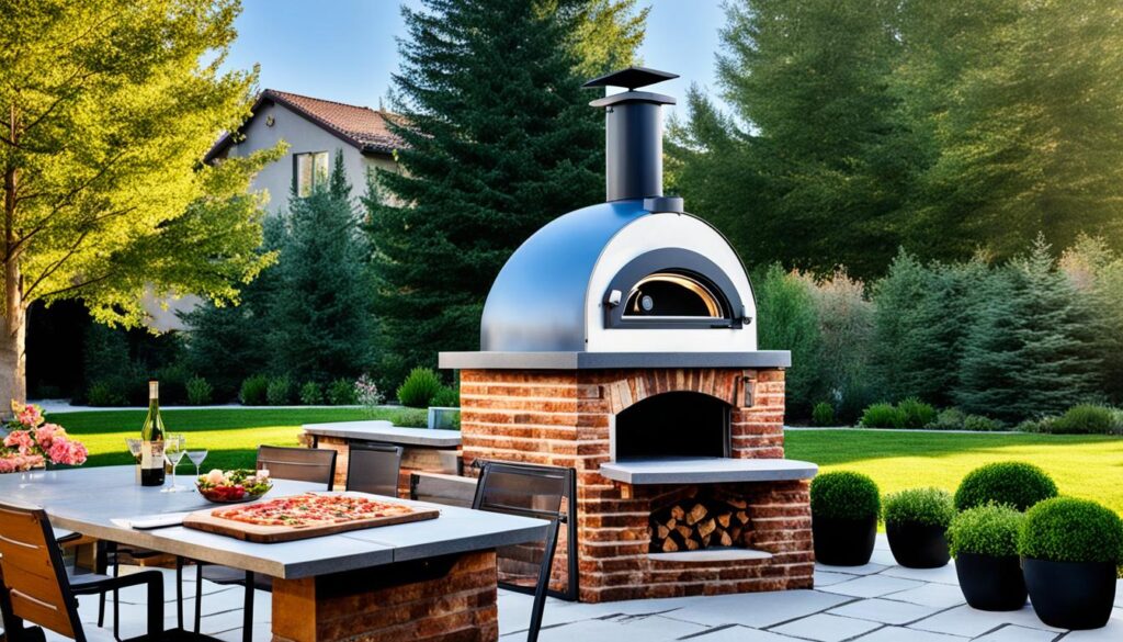 Fontana Forni outdoor pizza oven