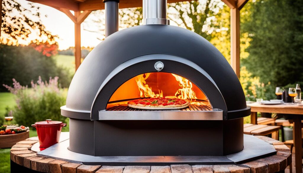 Gozney Dome wood-fired pizza oven