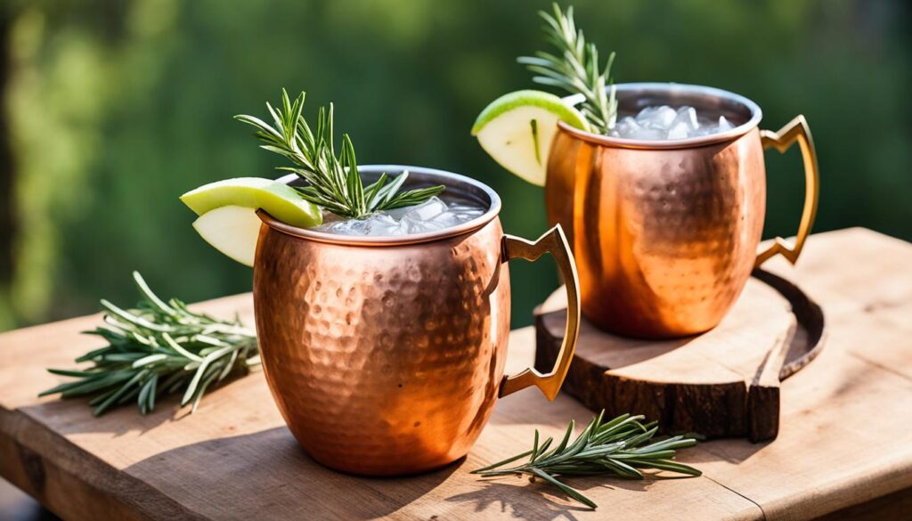 Grilled Apple Cider Moscow Mule