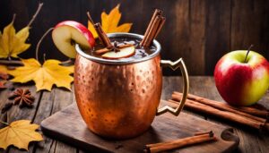 Grilled Apple Cider Moscow Mule