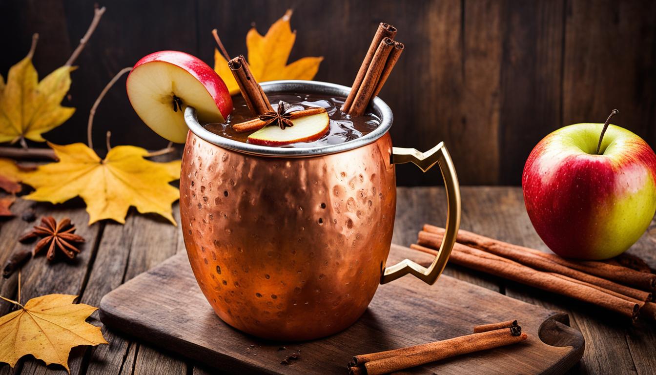 Grilled Apple Cider Moscow Mule Recipe Idea