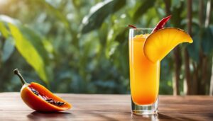 Grilled Mango Chili Spritzer