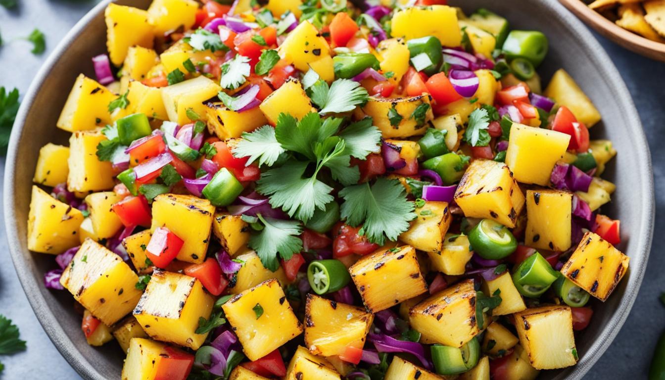 Grilled Pineapple Jalapeño Salsa