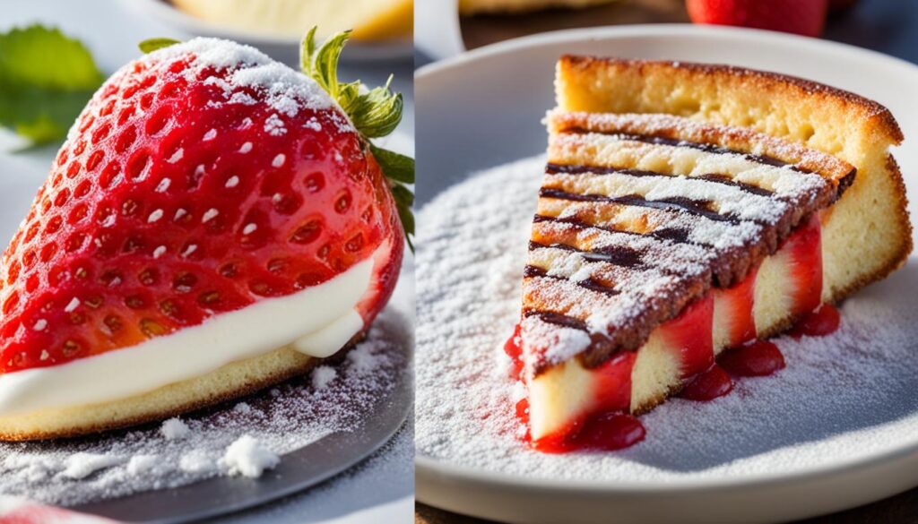 Grilled Strawberry Shortcake