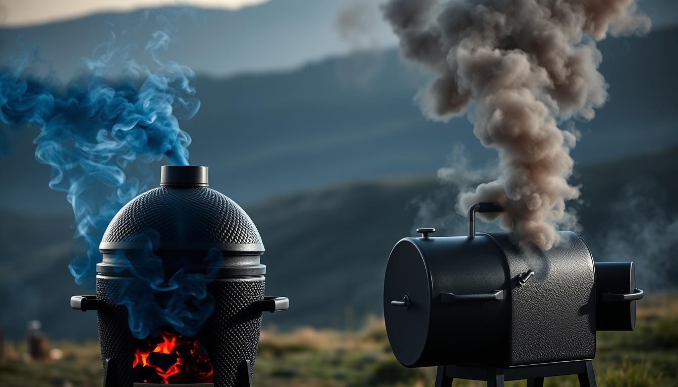 Kamado vs Offset Smoker Smoke Quality