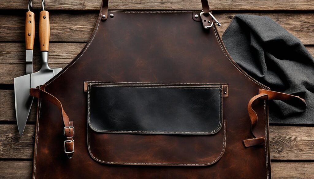 Leather BBQ Apron