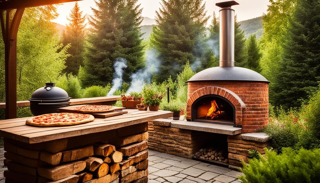 Outdoor Wood-Fired Oven