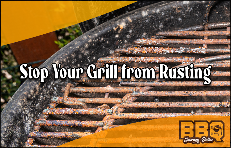 Prevent rust on your BBQ grill.