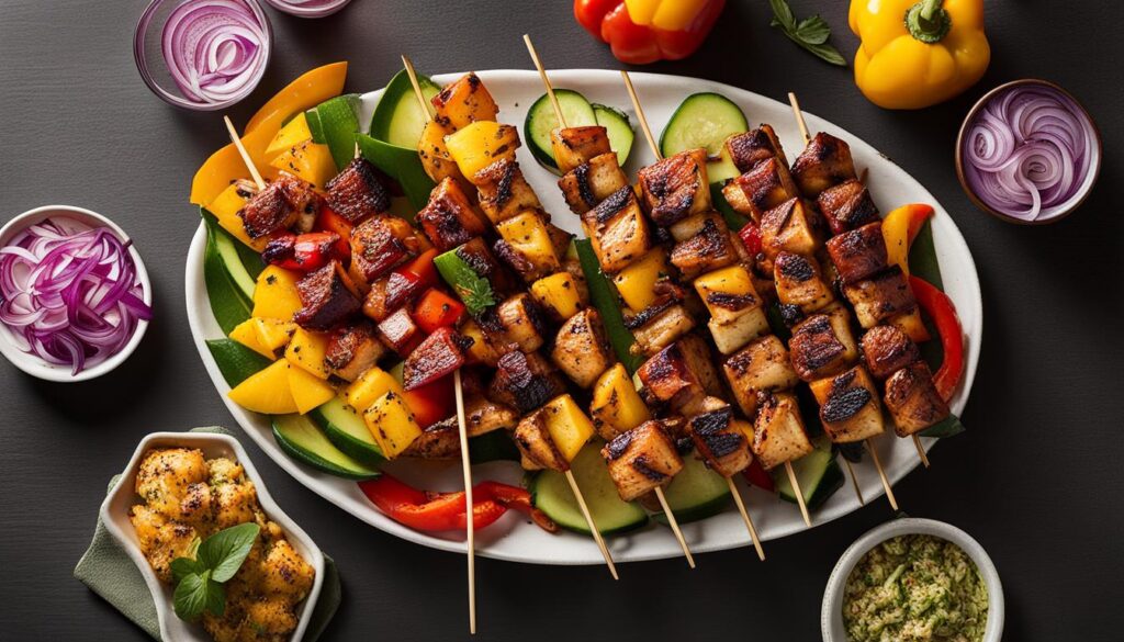 Variations of Chicken Skewers