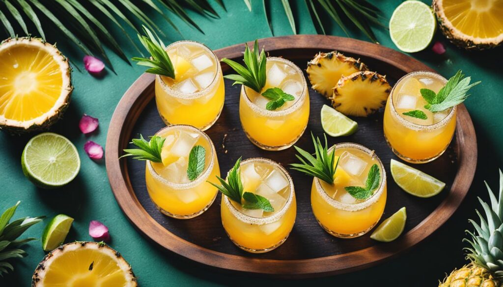 best pineapple cocktails