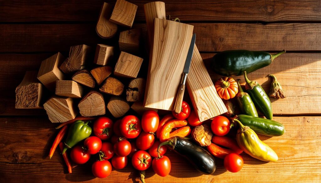 best wood for smoking vegetables