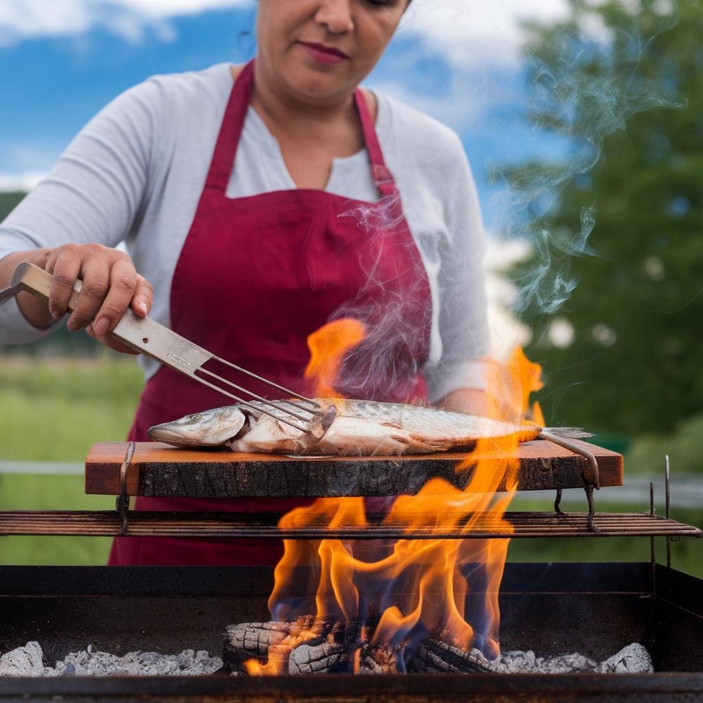 Read more about the article Cedar Plank Grilling: Infusing Smoky Flavor into Fish and Seafood