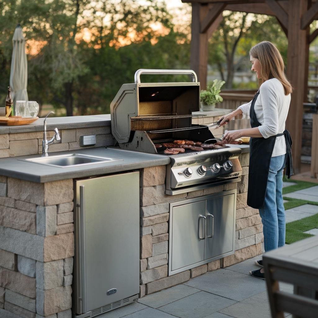 Elevate Your Outdoor Kitchen: Built-In Grill Design Ideas