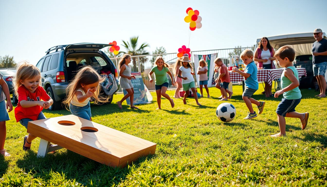 fun tailgate activities for kids