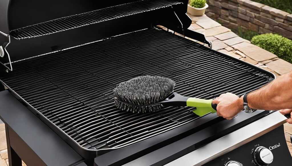 grill brush for hard-to-reach areas