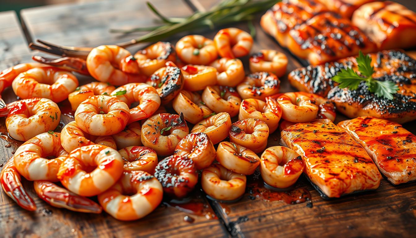 grilled seafood marinades
