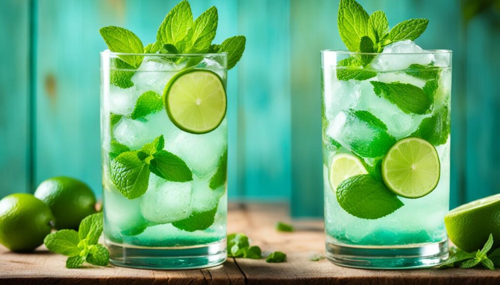 herbal mojitos