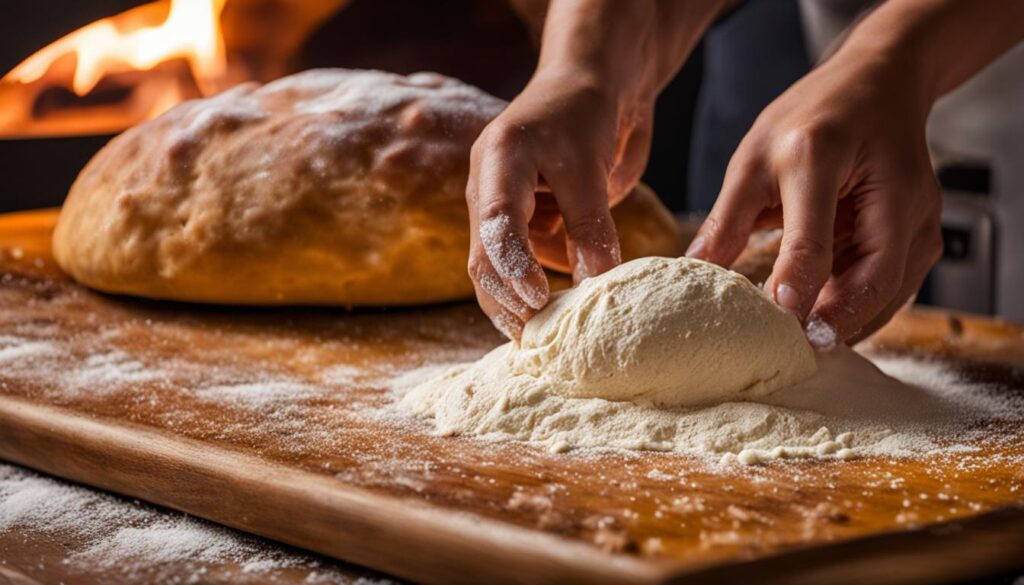 homemade pizza dough