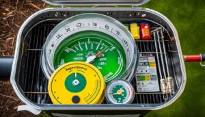 how to tell when bbq propane tank is low