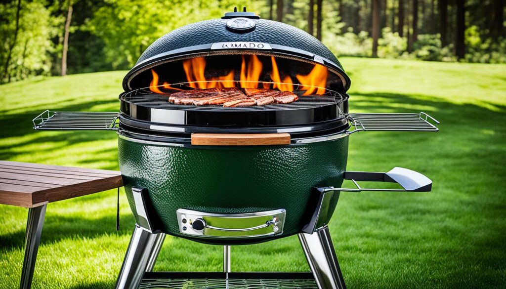 kamado grill efficiency image