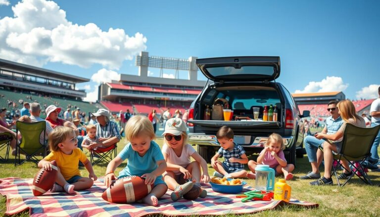 kid friendly tailgate