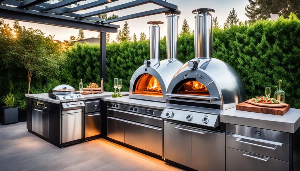 luxury pizza ovens