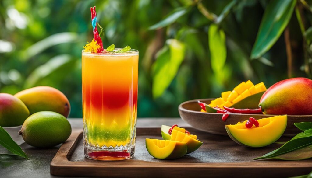 mango chili cocktail