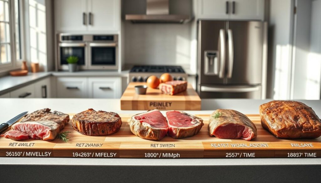 optimal resting times for different meat cuts