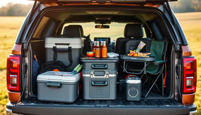 pack a tailgating vehicle