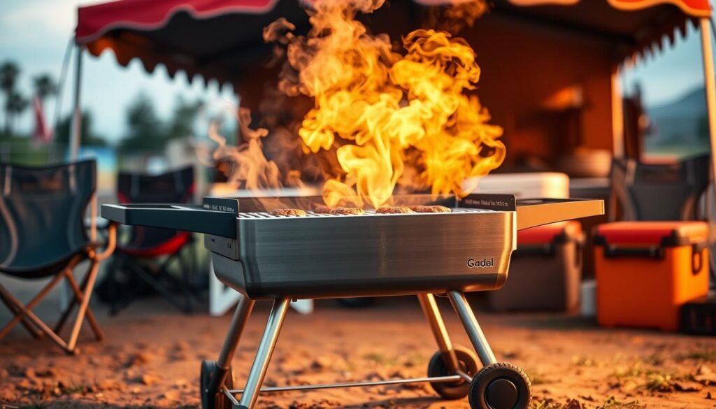 portable grill for tailgating