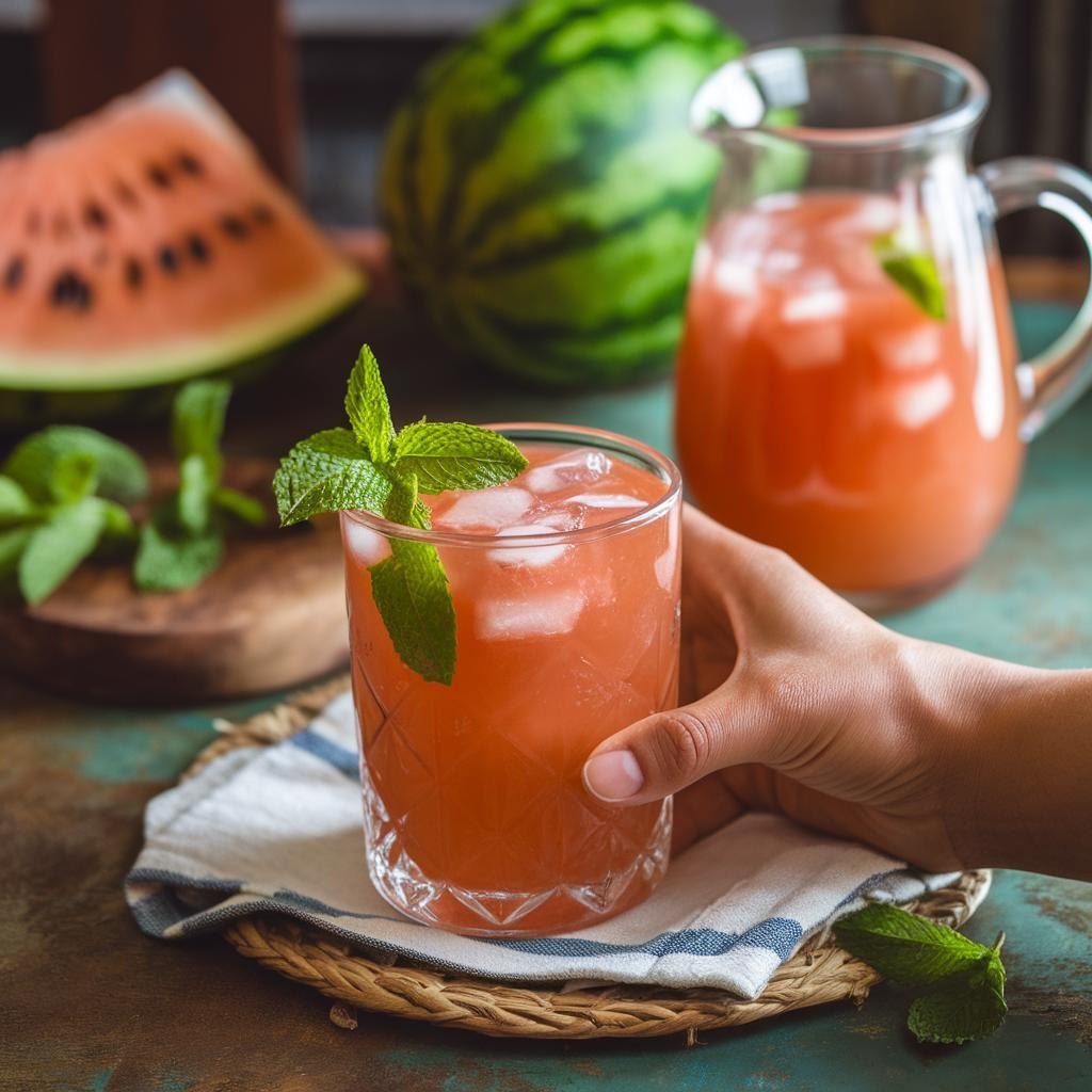 Refreshing Smoked Watermelon Agua Fresca Recipe