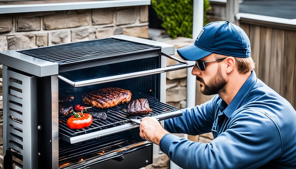 security systems for grill