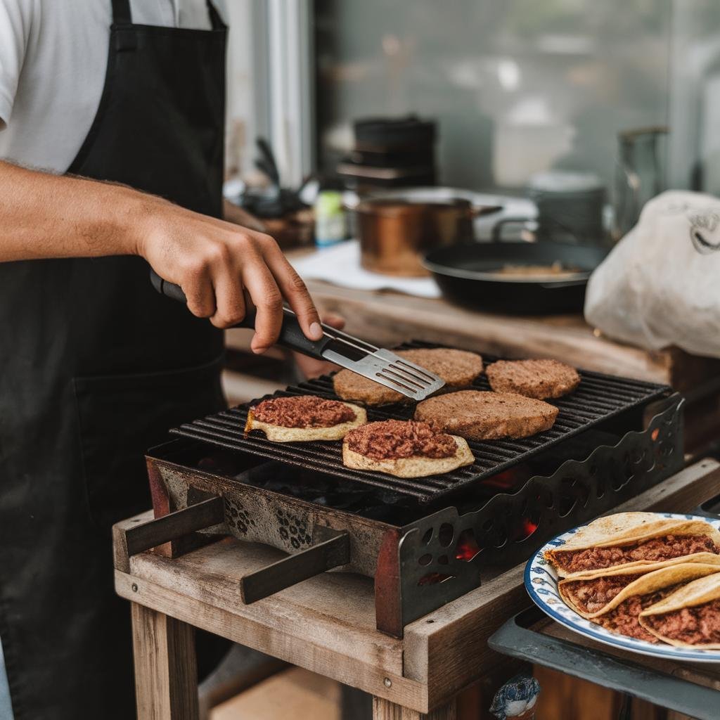 Sizzling Street-Style Carne Asada Tacos on the Grill