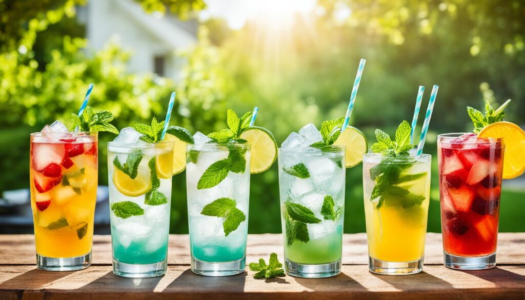 summer drinks