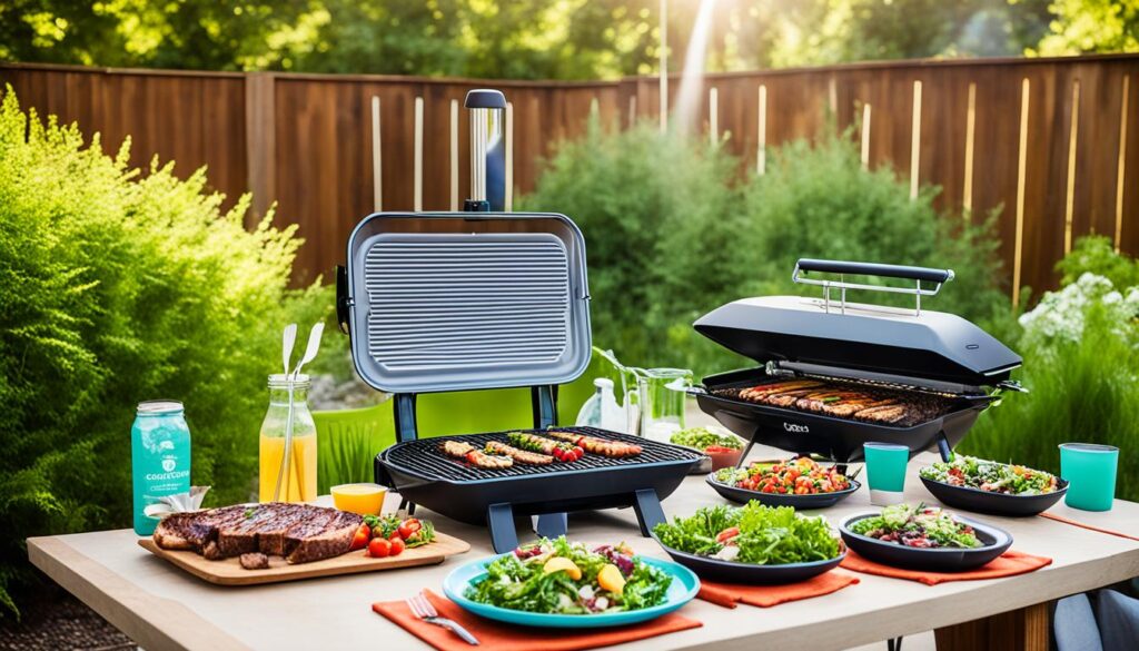 sustainable outdoor cooking methods