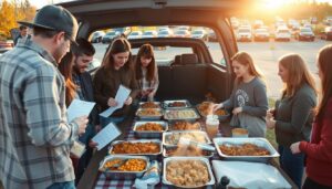 tailgate potluck planning