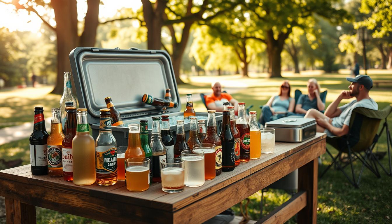 tailgating beverage station