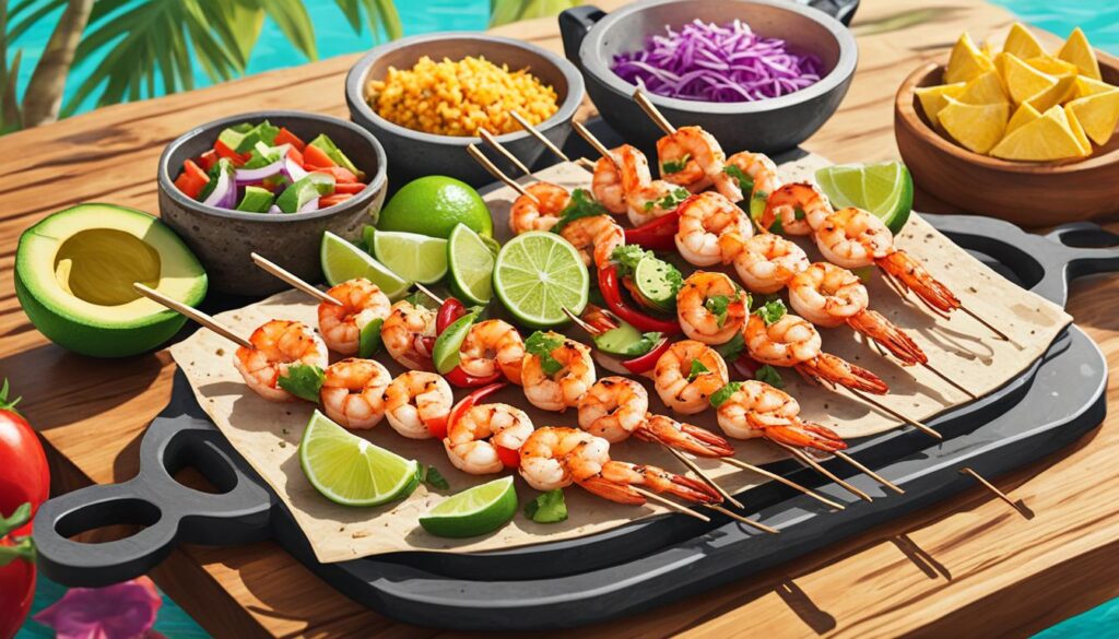 tequila lime shrimp tacos