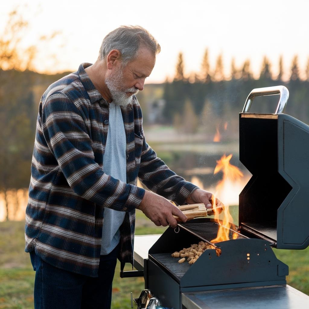 Using Wood Chips and Pellets: Tips for Achieving Rich Smoky Flavor