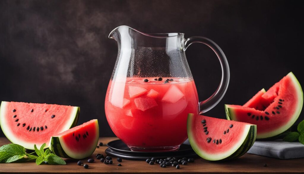 watermelon agua fresca