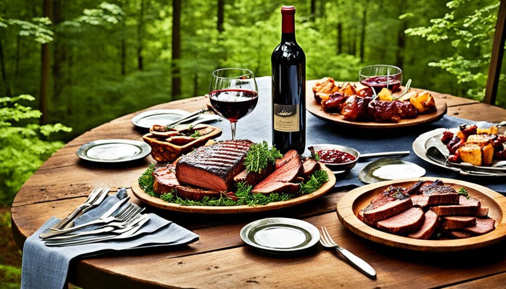 wine pairing with barbecue sauce